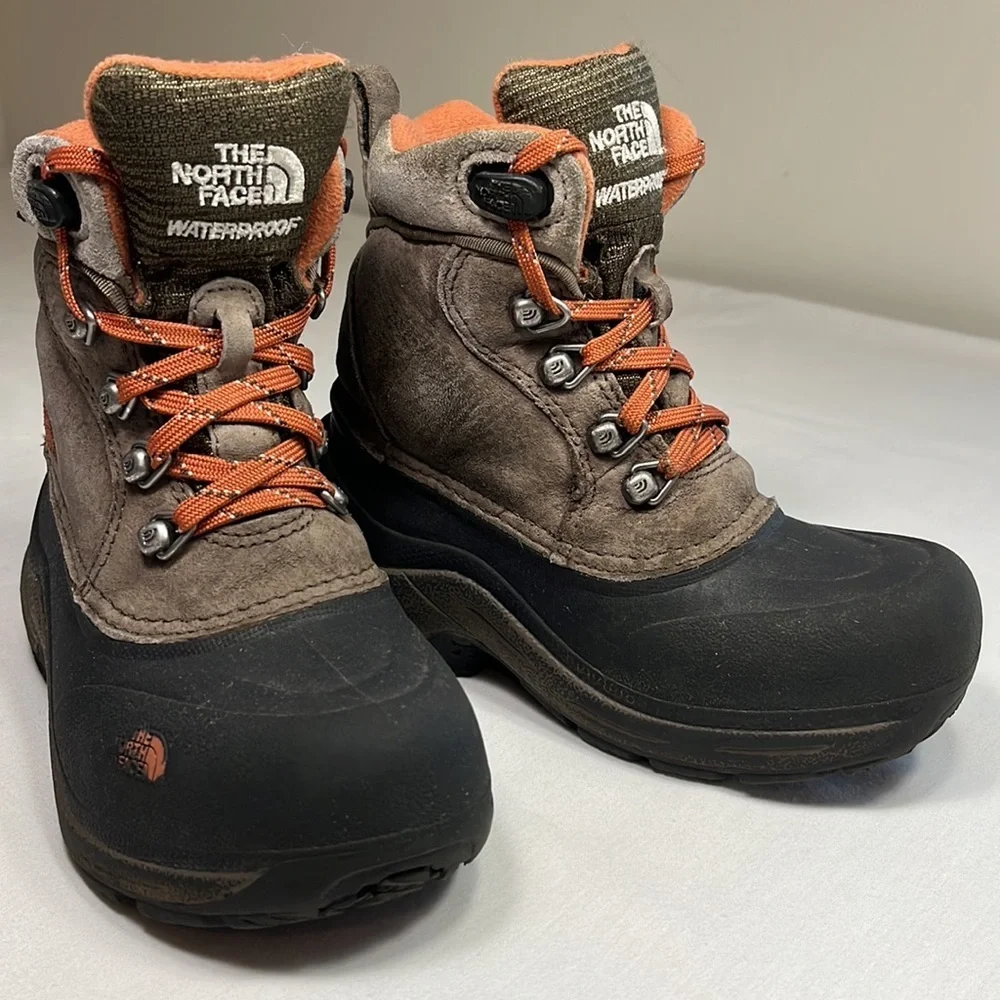 North Face ChilKat Waterproof Boots Kids 11 Insulated